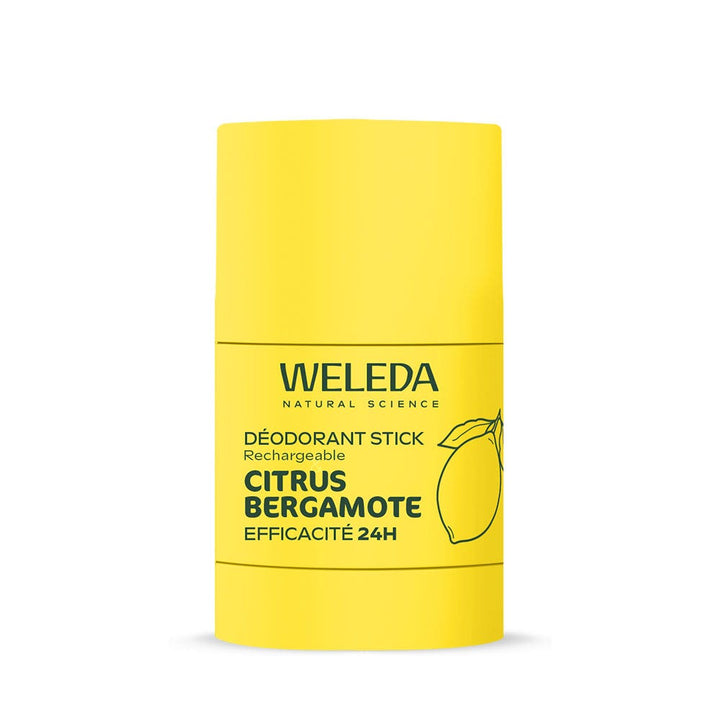 Weleda مزيل عرق ستيك قابل لإعادة التعبئة برائحة الحمضيات والبرغموت 50 g