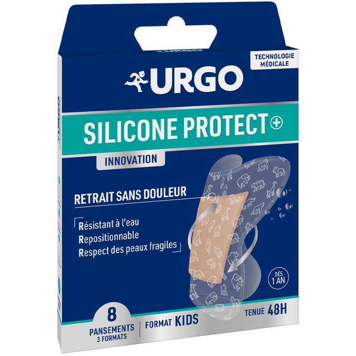 Urgo Silicone Protect+ Kids لصقات 8 units