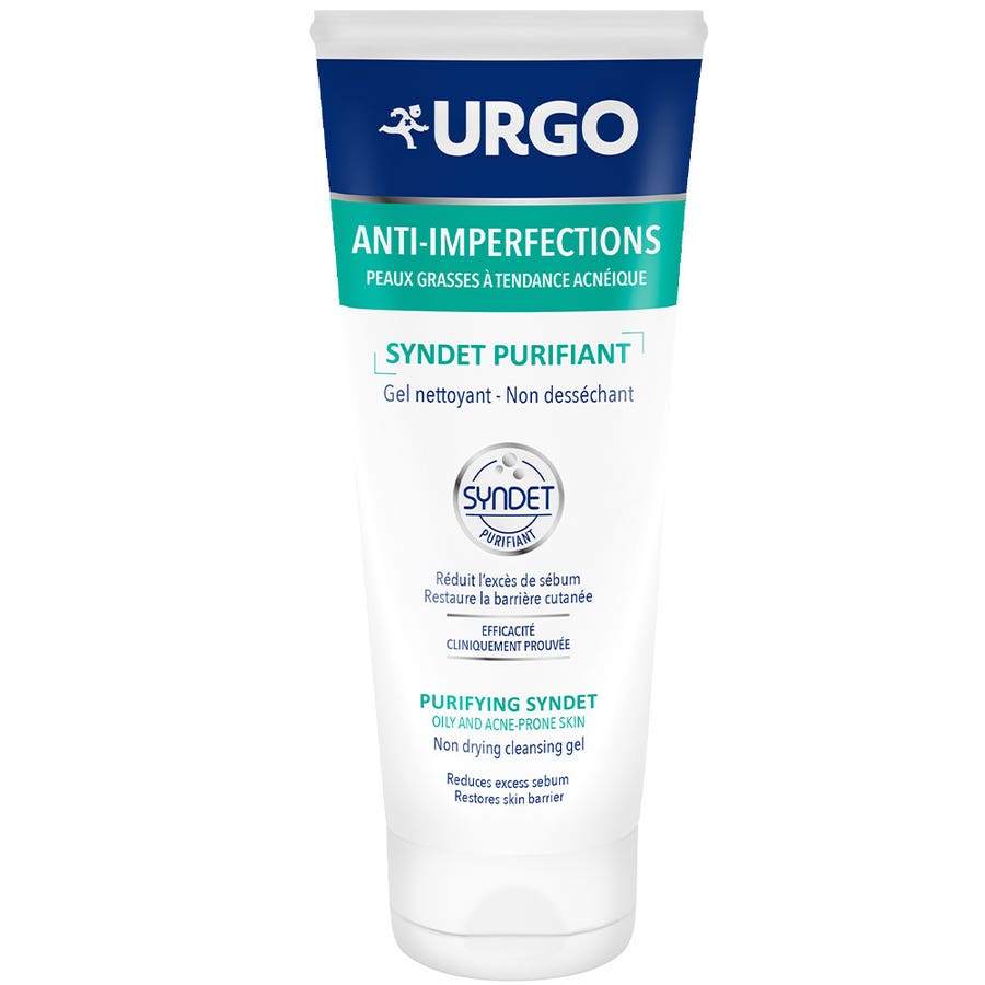 Urgo Purifying cleansing gel for blemishes 200ml (6.76 fl oz)