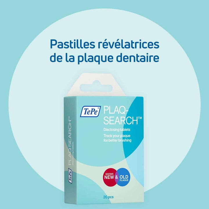 TePe PlaqSearch™ Dental Plaque Revealing Chewing Paste x12