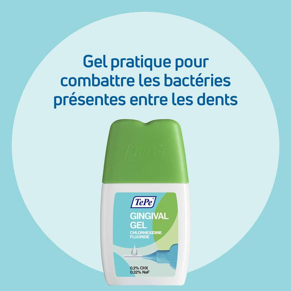 TePe Fluoride and Chlorohexidine Gingival Gel 20ml (0.68fl oz)