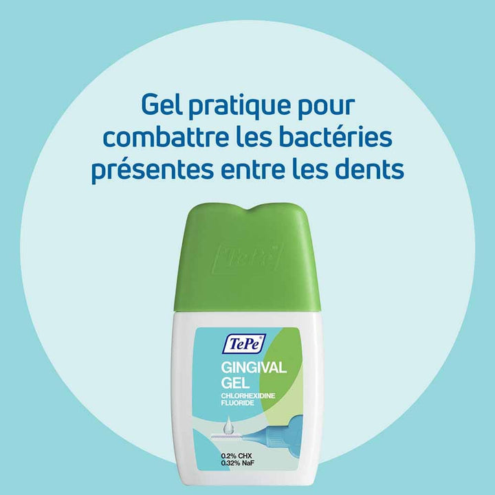 TePe Fluoride and Chlorohexidine Gingival Gel 20ml (0.68fl oz)