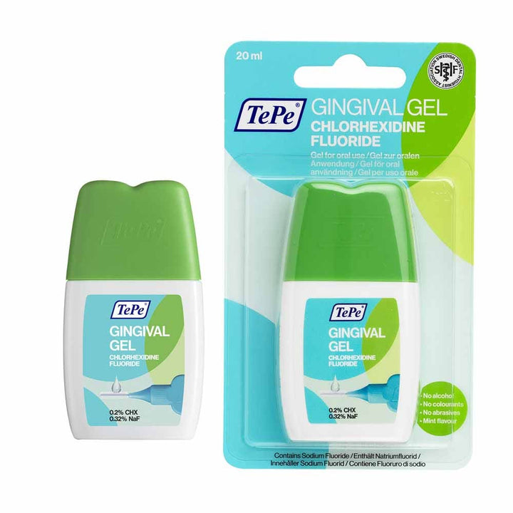 TePe Fluoride and Chlorohexidine Gingival Gel 20ml (0.68fl oz)