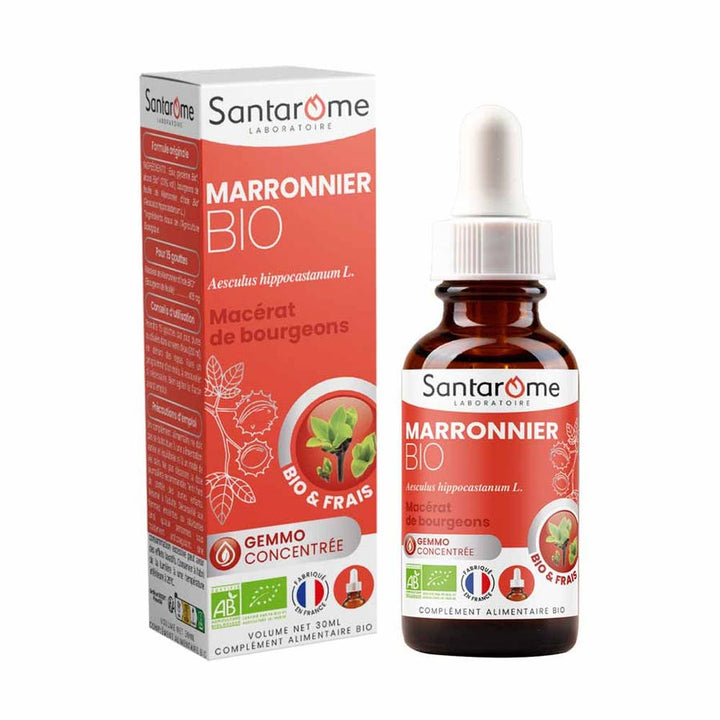Santarome Gemmo Organic Horse Chestnut Bud Macerate 30ml (1.01 fl oz)