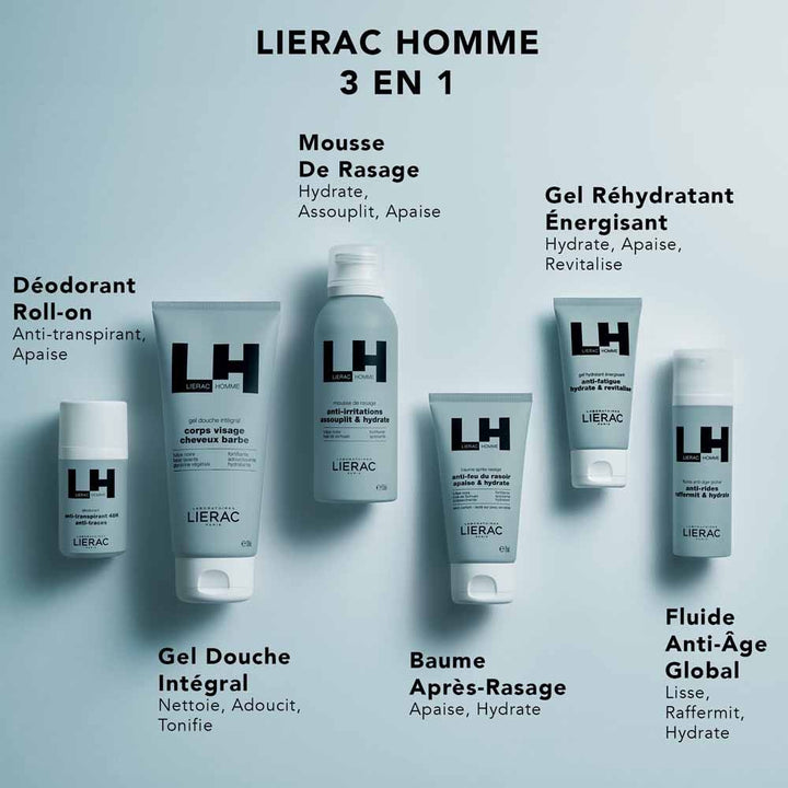 Lierac Man Hydrating gel + shower gel set