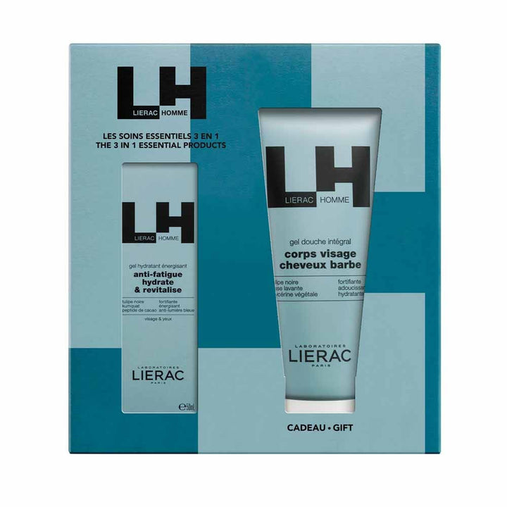 Lierac Man Hydrating gel + shower gel set