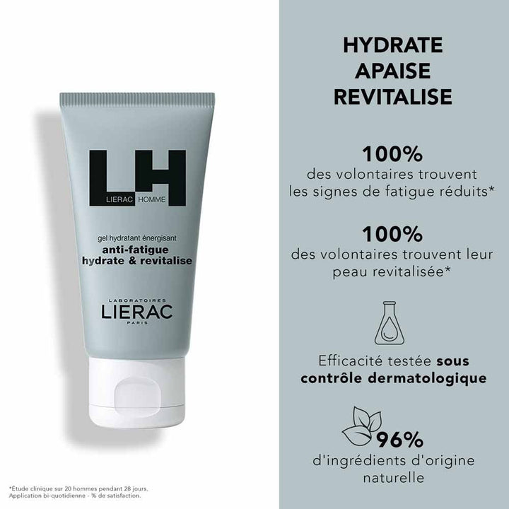Lierac Man Hydrating gel + shower gel set
