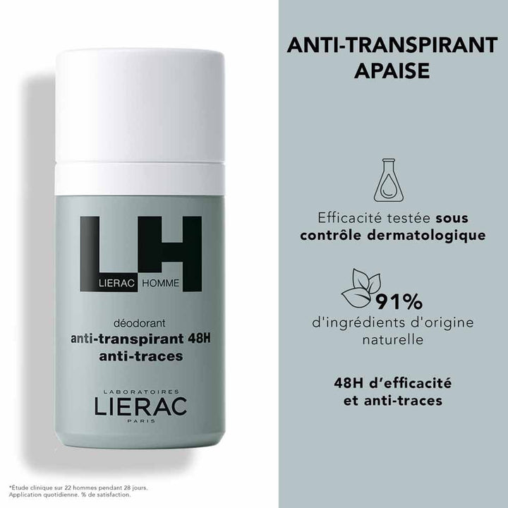 Lierac Man Father's day gift set with anti-ageing fluid + deodorant