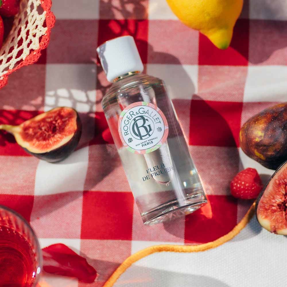 Roger & Gallet Gift set Fig Scented Water 100 ml + Solid Perfume 5 g (0.18oz)