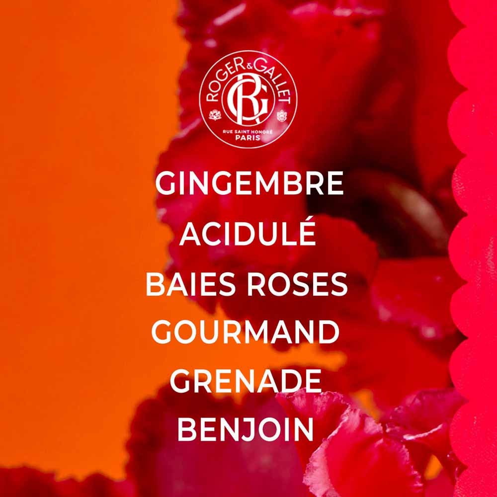 Roger & Gallet Ginger Red Eau de Parfum Gift Set + Solid Perfume