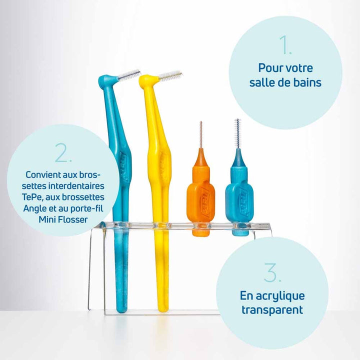 TePe Acrylic interdental brush display 1 x unit