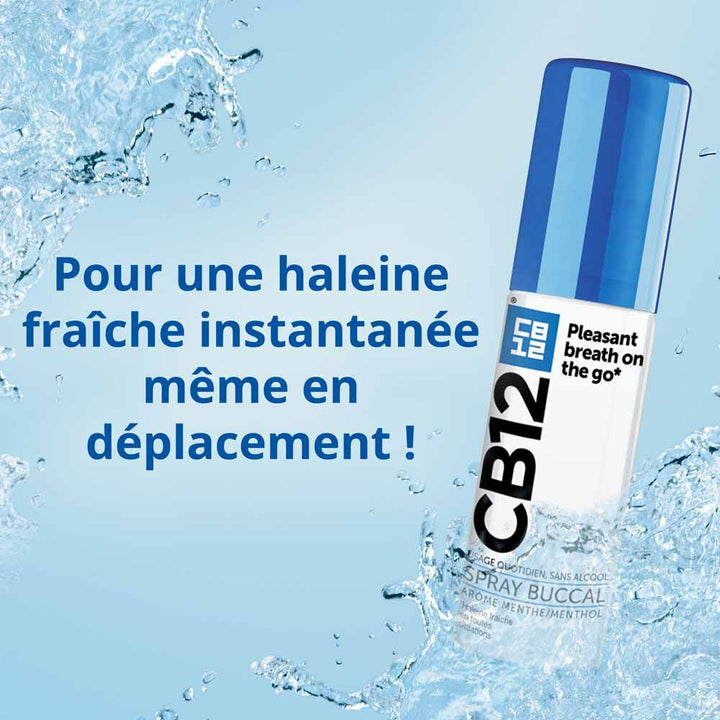 Cb12 Mint Spray Arôme Menthe 15ml (0.51fl oz)