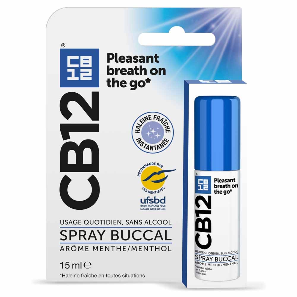 Cb12 Mint Spray Arôme Menthe 15ml (0.51fl oz)