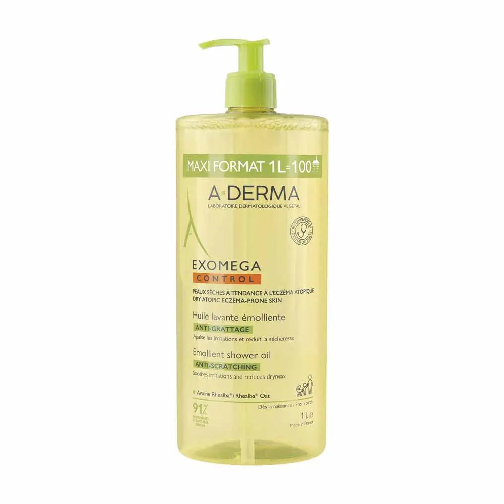 A-Derma Exomega Control Emollient Cleansing Oil