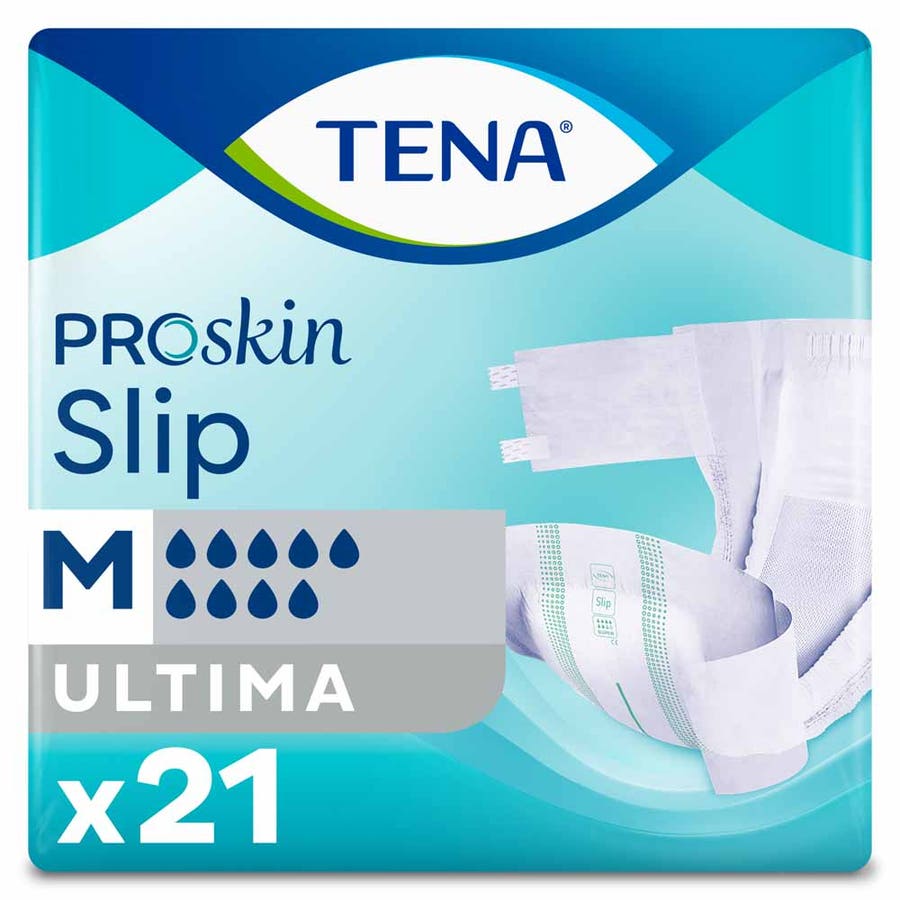 Tena Slip Ultima all-in-one briefs size M 21 units – FrenchBeautyHub