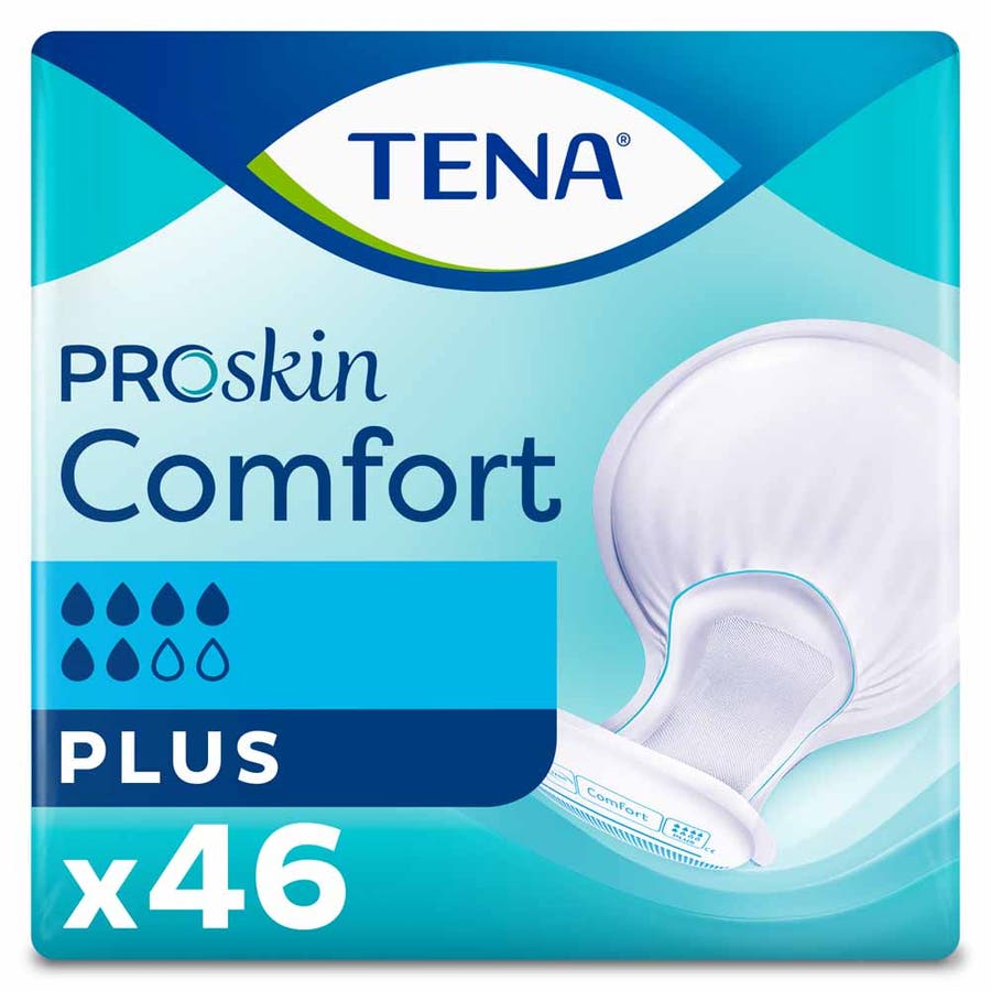 Tena Comfort ProSkin Plus anatomical pads 46 units