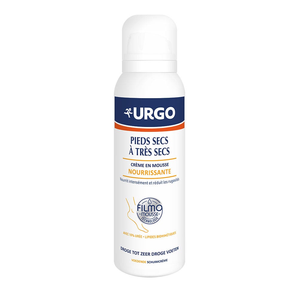 Urgo Nourishing Foam Cream for Very Dry Feet 125 ml (4.23fl oz)