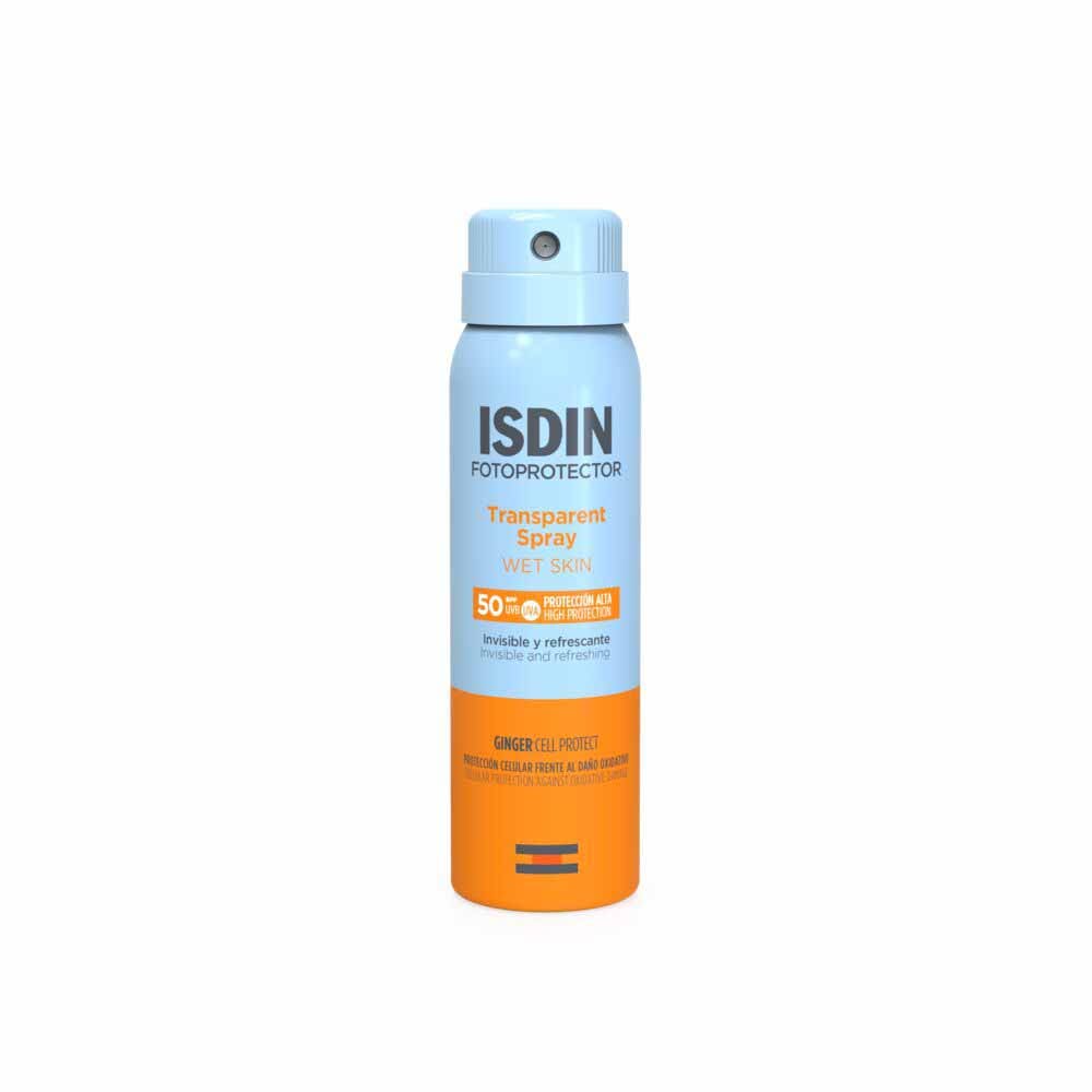 Isdin Fotoprotector Transparent wet skin spray SPF50 100 ml (3.38fl oz)