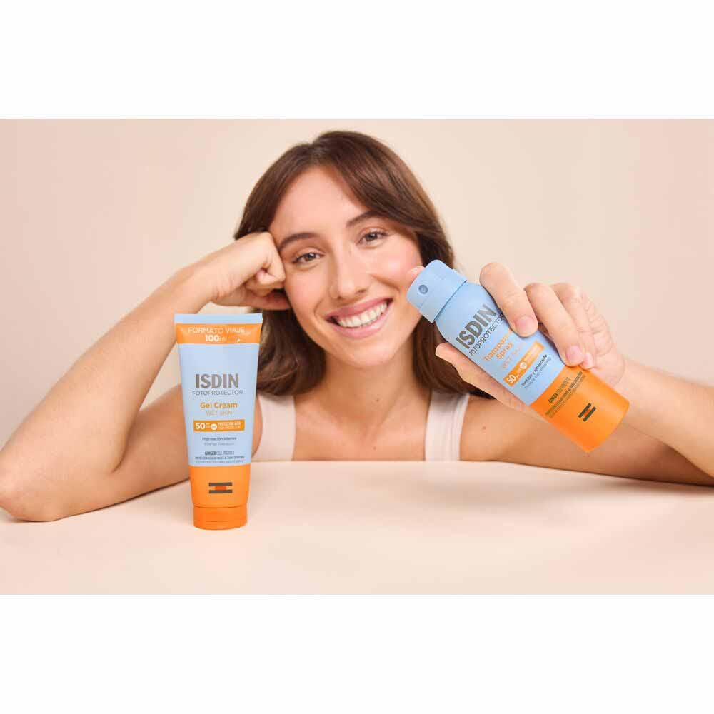 Isdin Fotoprotector Transparent wet skin spray SPF50 100 ml (3.38fl oz)