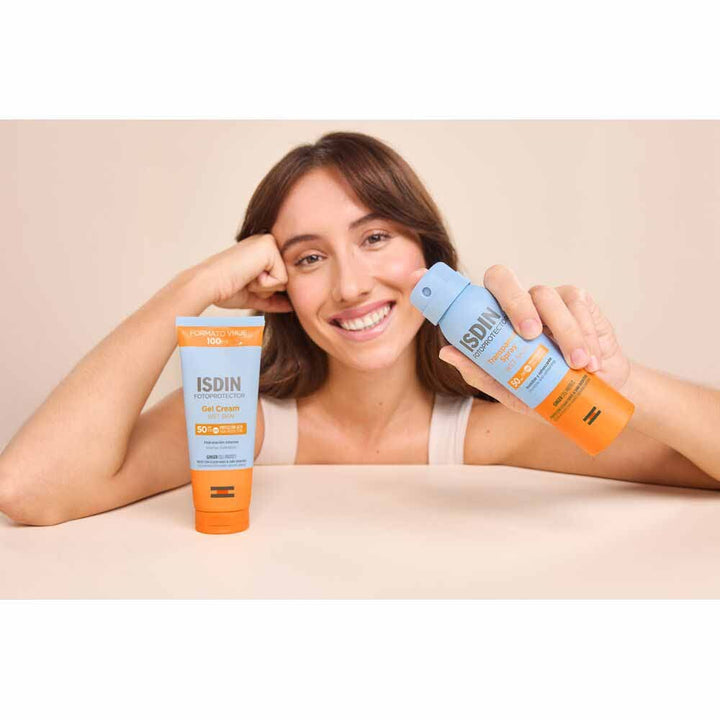 Isdin Fotoprotector Transparent wet skin spray SPF50 100 ml (3.38fl oz)