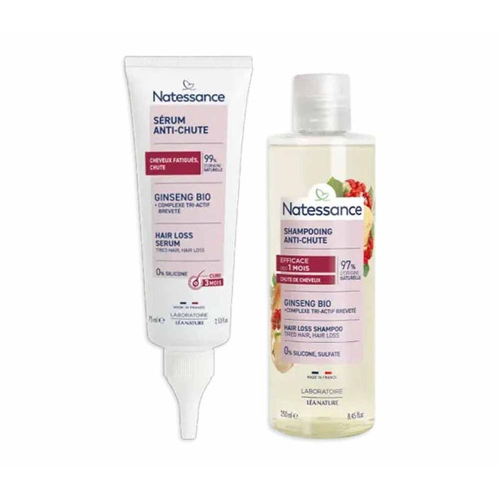 Natessance Set met shampoo + serum tegen haaruitval 325ml