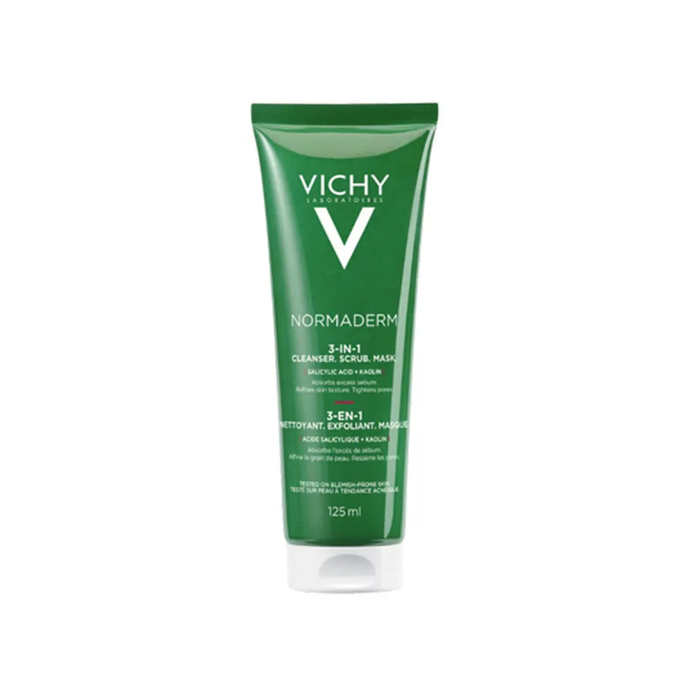 Vichy Normaderm 3 In 1 Cleanser + Scrub + Mask 125ml (4.22fl oz)