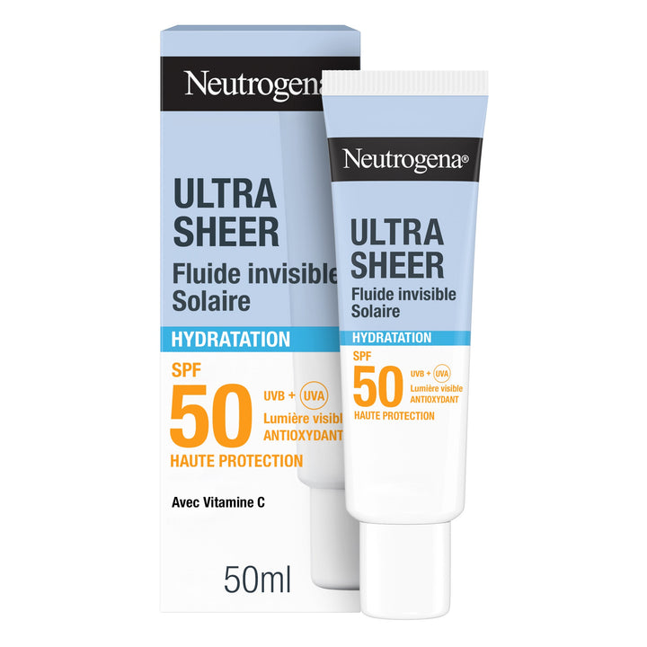 Neutrogena Ultra Sheer Invisible hydrating sun fluid SPF50 50 ml (1.69fl oz)