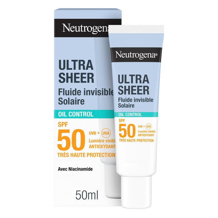 Neutrogena Ultra Sheer Invisible Oil Control Sun Fluid SPF50+ 50 ml (1.69fl oz)