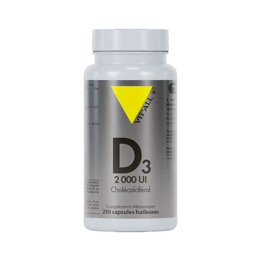 Vit'All+ Vitamin D3 2000 UI 250 capsules