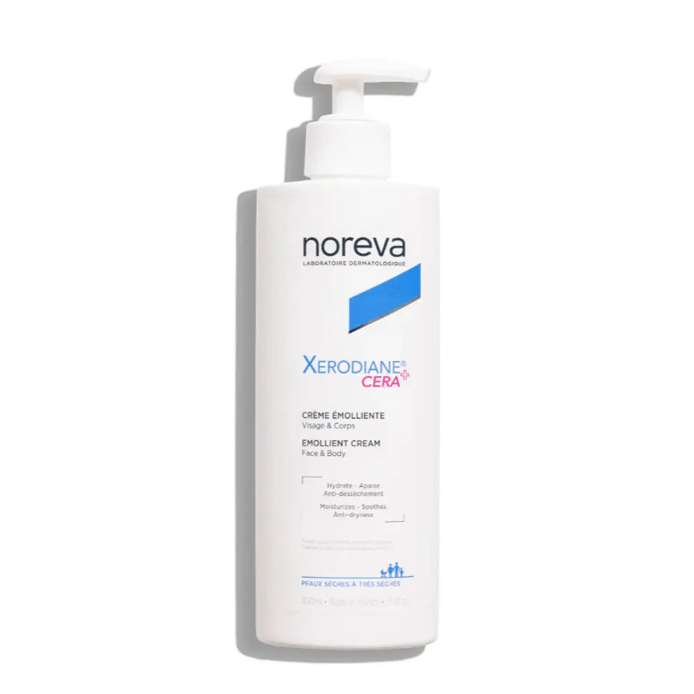 NOREVA XERODIANE AP + XERODIANE PLUS CORPS EMOLIENT POMPE BOUTEILLE PEAUILS SECHES Une tendance à 400 ml (13,53fl oz)
