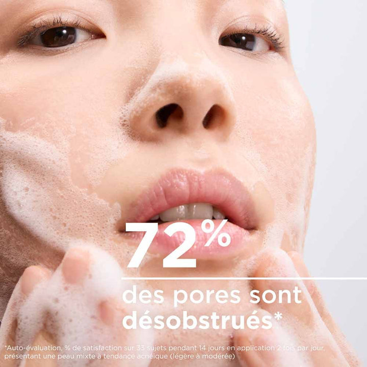 Bioderma Sebium Gel moussant actif 200 ml (6,76 fl oz) pour la peau grasse sujette à l'acné