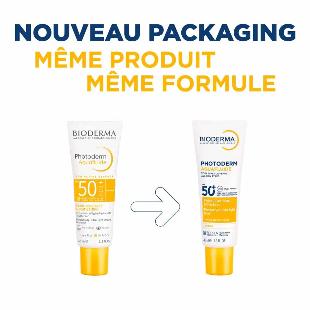 Bioderma Photoderm Aquafluide SPF50+ for Sensitive Skin 40ml (1.3fl oz)