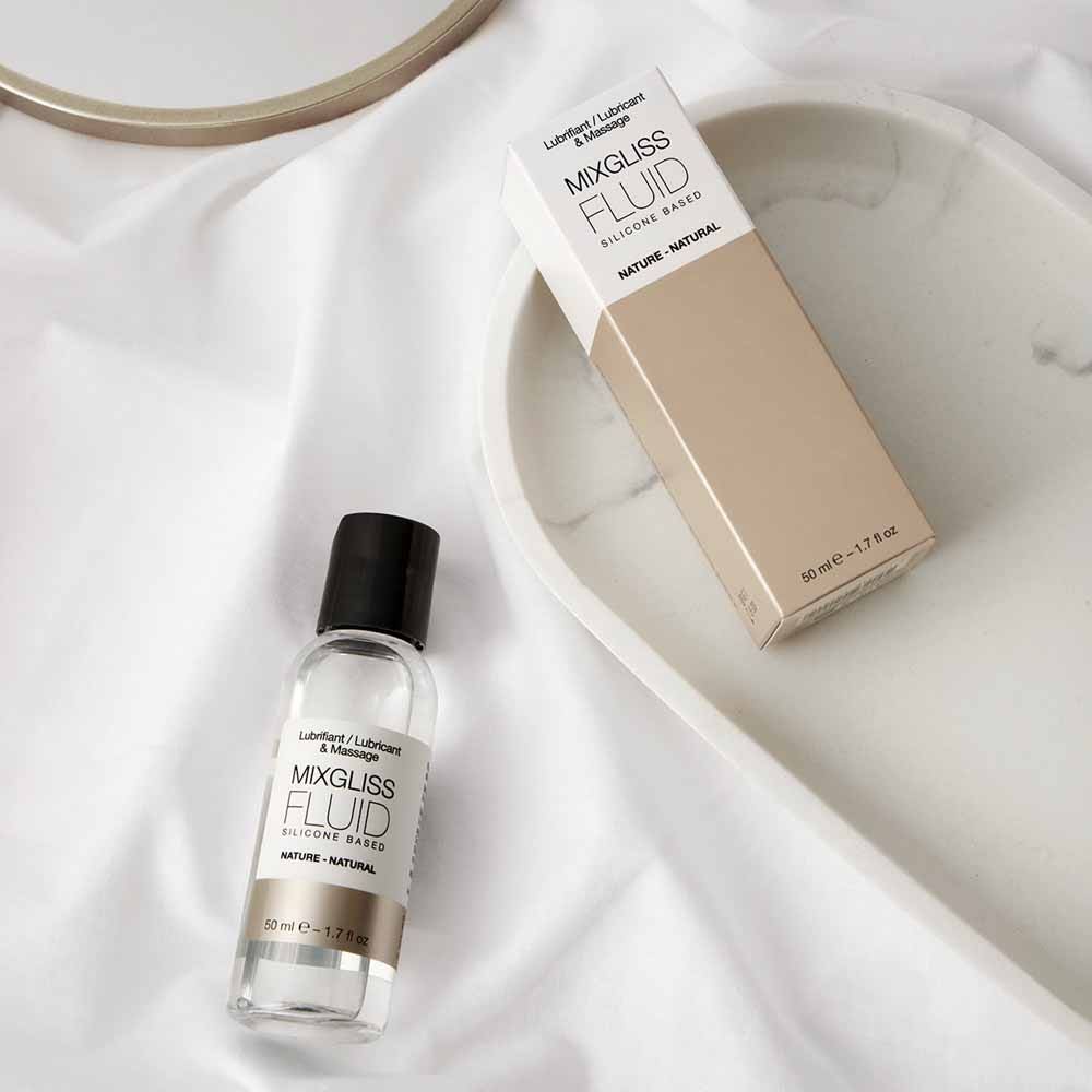 Mixgliss 2-in-1 silicone intimate lubricant fragrance-free 100 ml (3.38fl oz)