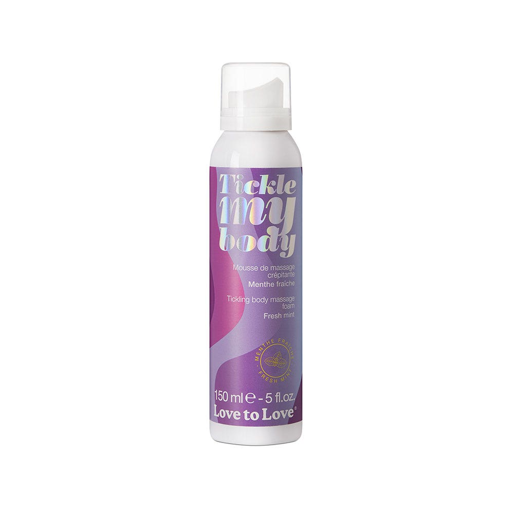 Love To Love Tickle My Body Tickling Massage Foam 150ml (5.07fl oz) - FrenchBeautyHub