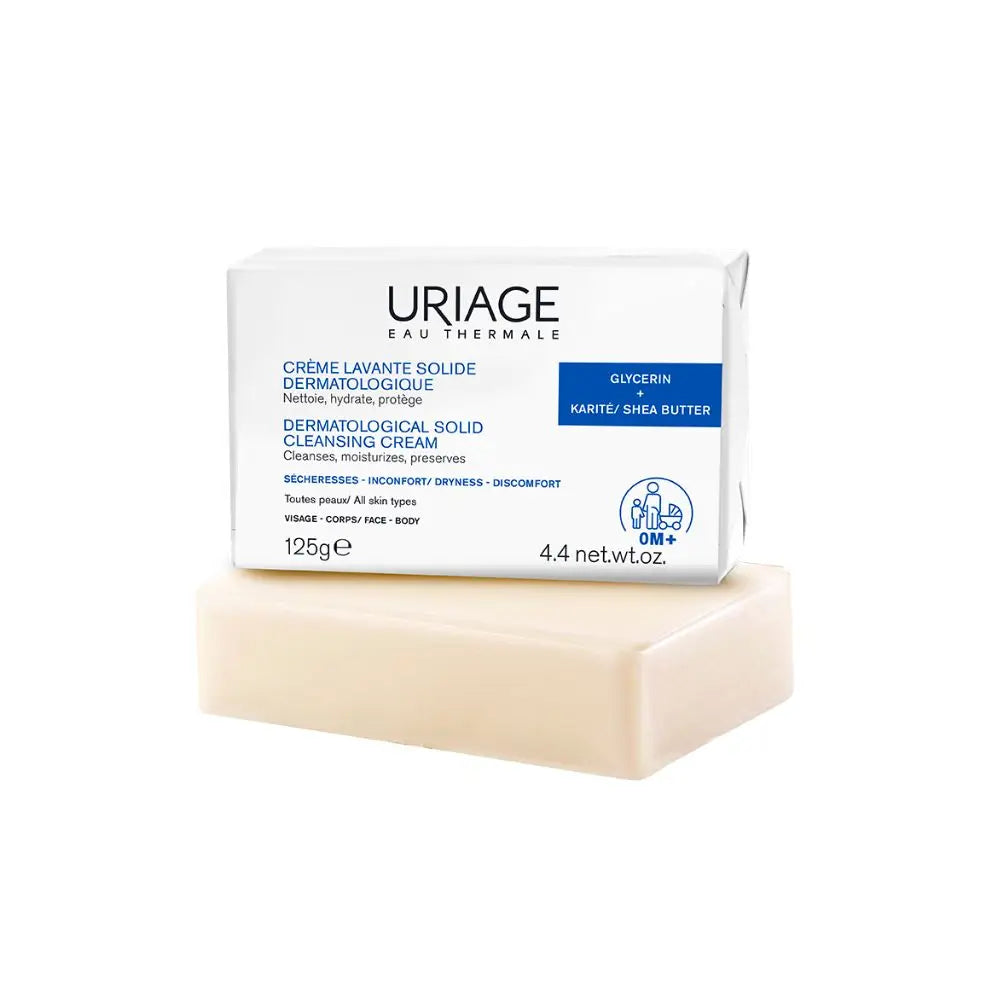 Uriage Hygiene Solid Cleansing Cream 125g (4.40 oz)