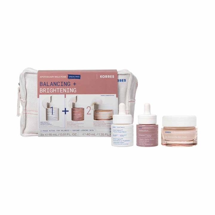 Korres Wild rose routine set