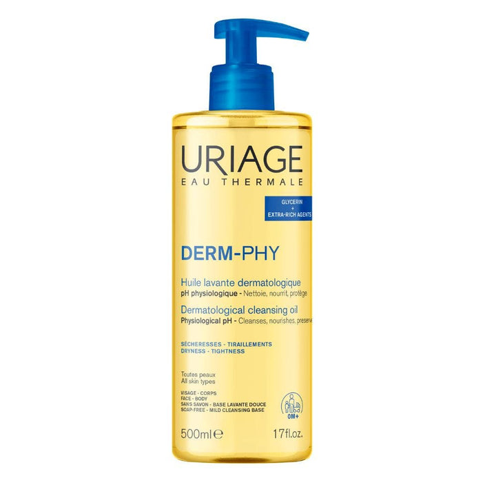 Uriage Derm-Phy Cleansing oil 500ml (16.91fl oz)