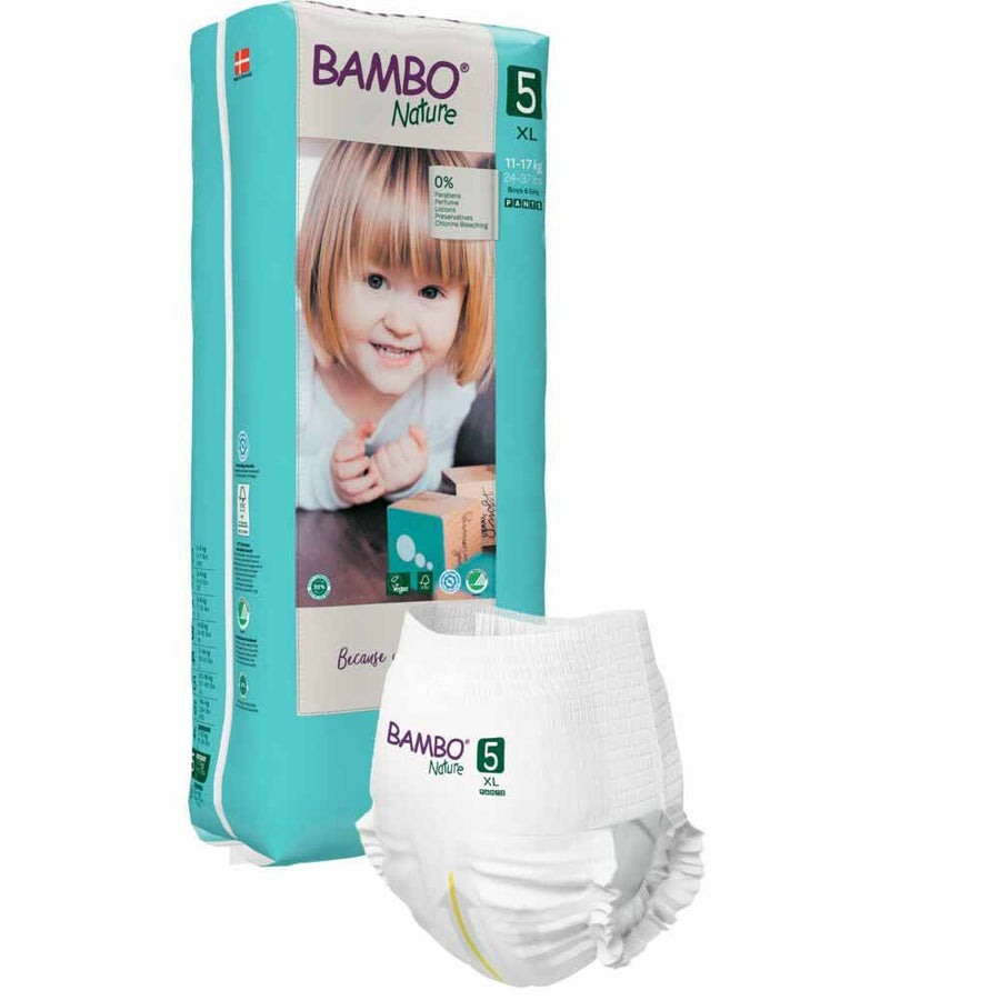Bambo Nature Diapers Size 5 12-18kg x38