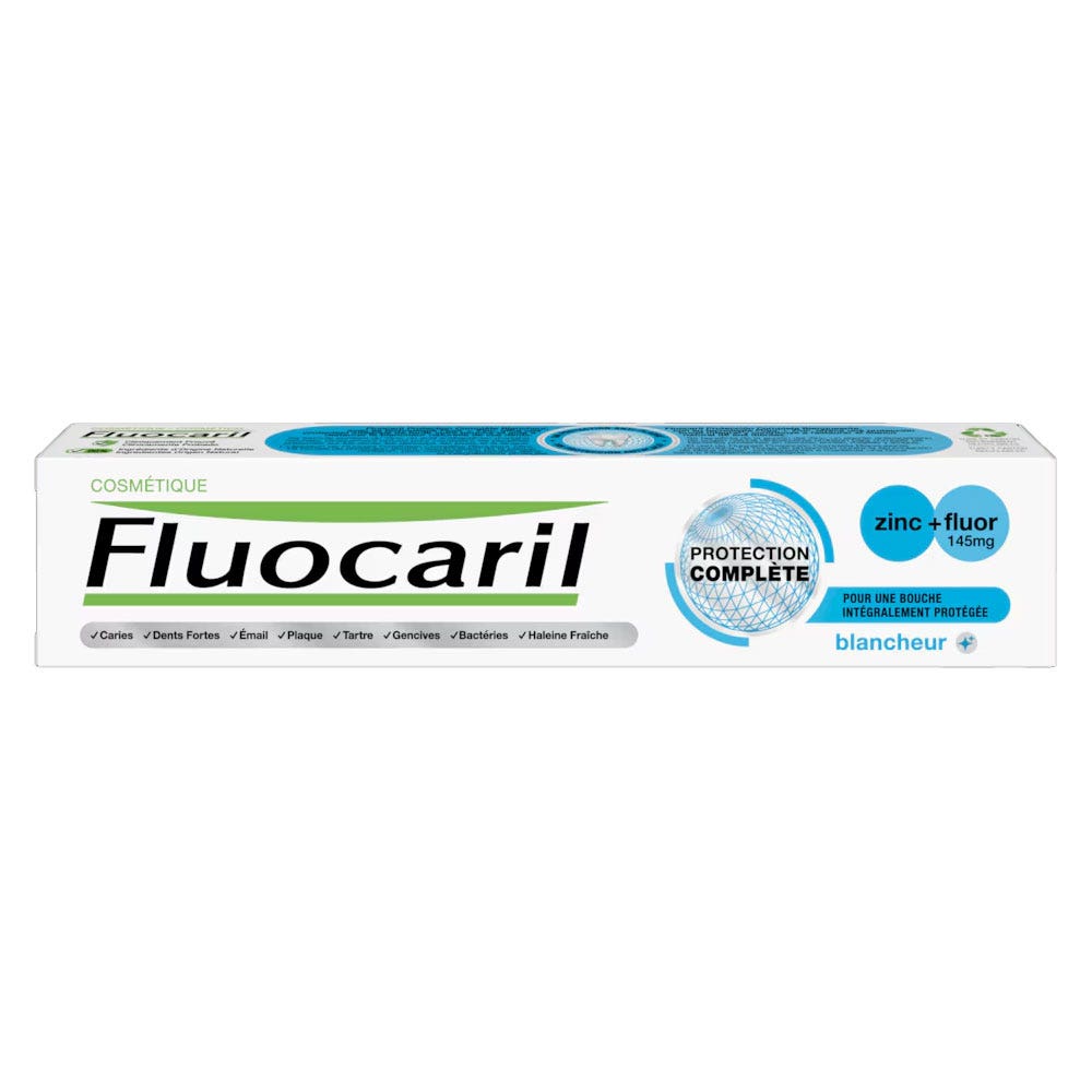 Fluocaril Dentifrice Protection Complète Blancheur 75ml (2.54fl oz)