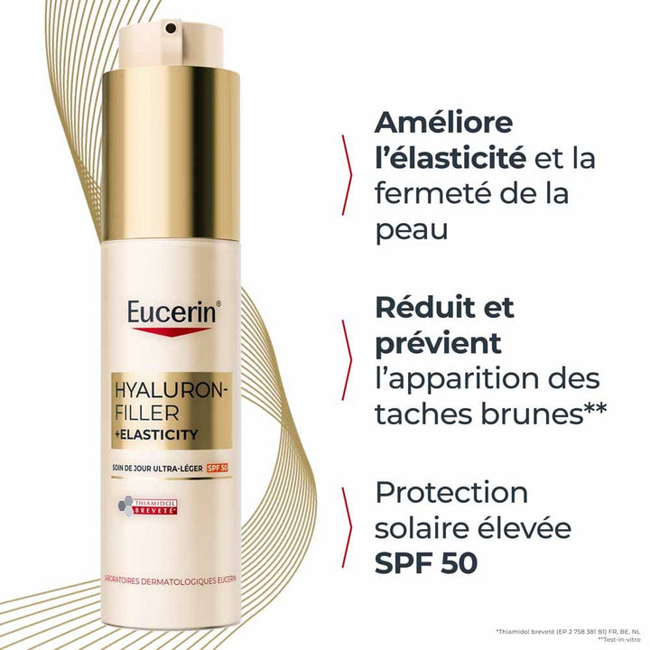 Eucerin Hyaluron-Filler + Elasticity Ultra-light day cream SPF50 50 ml (1.69fl oz)