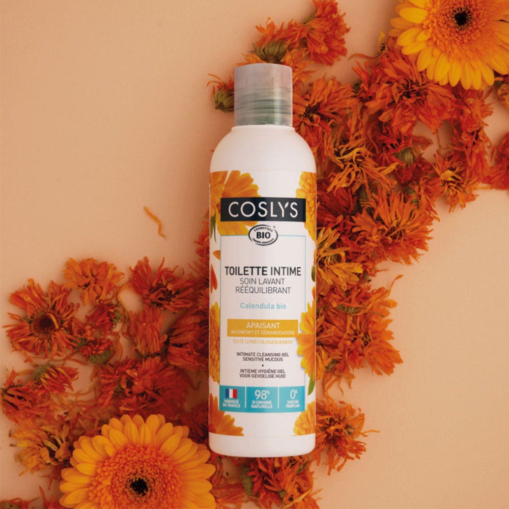 Coslys Balancing pH8 organic intimate wash 250 ml (8.45fl oz)