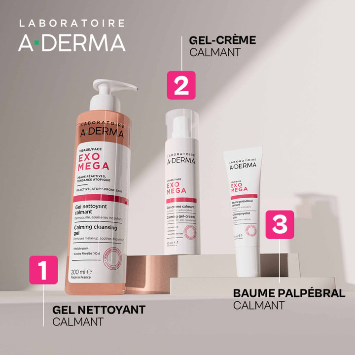 A-Derma Exomega Soothing cleansing gel 200 ml (6.76fl oz)