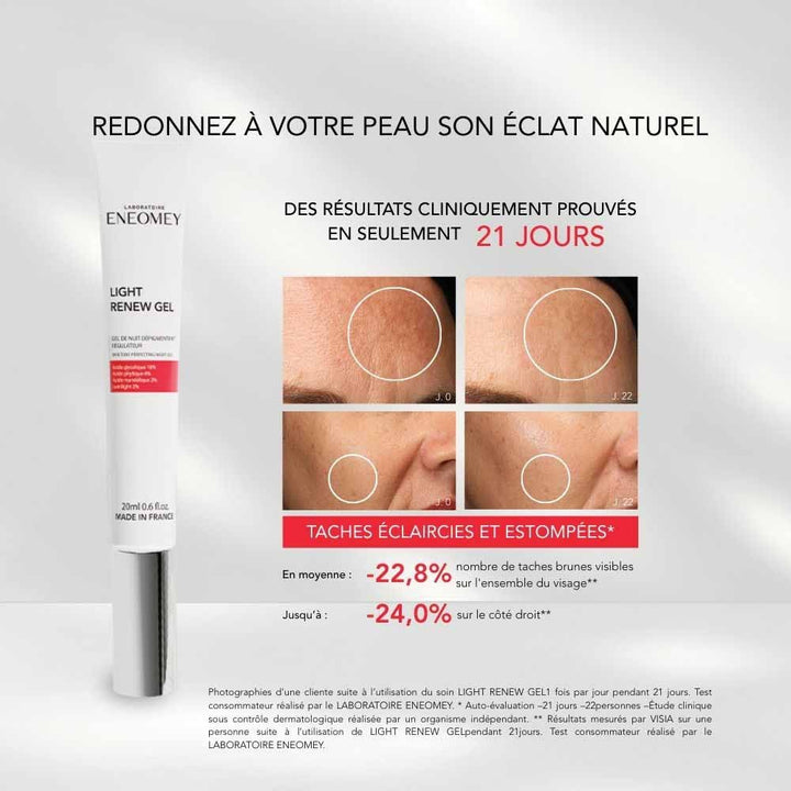 Eneomey Light renew depigmenting night gel 20 ml (0.68fl oz)