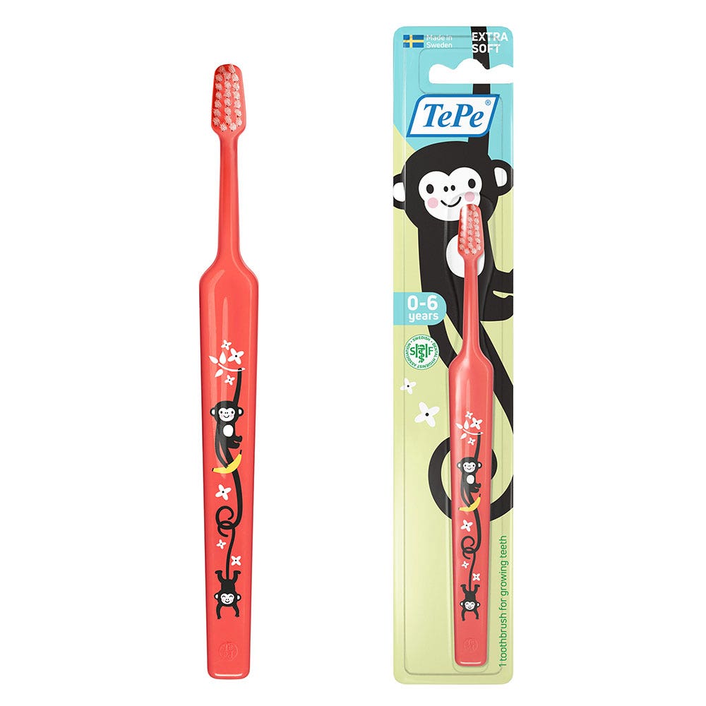 TePe Extra soft toothbrush for kids 0 to 3 years