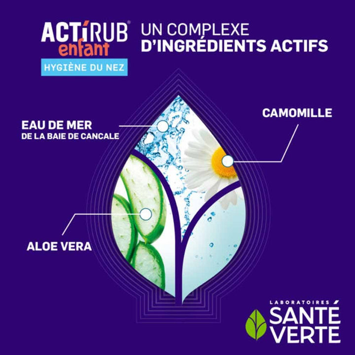 Sante Verte ActiRub Children's nasal spray 120 ml (4.06fl oz)