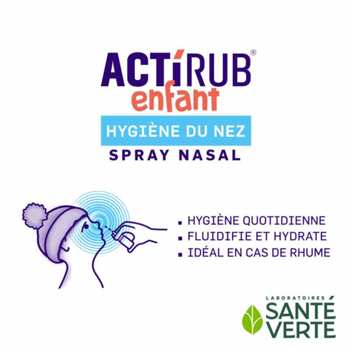 Sante Verte ActiRub Children's nasal spray 120 ml (4.06fl oz)