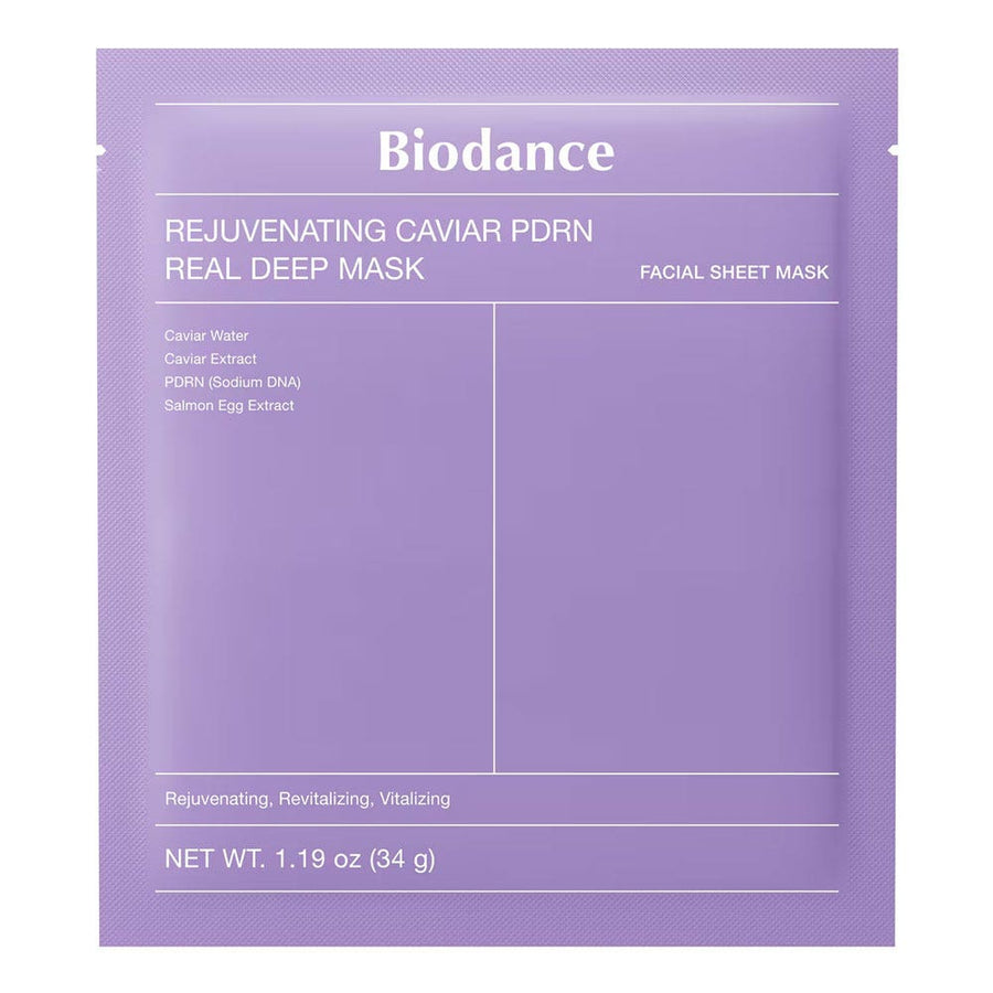Biodance Caviar PDRN rejuvenating gelled sheet mask 1 x unit