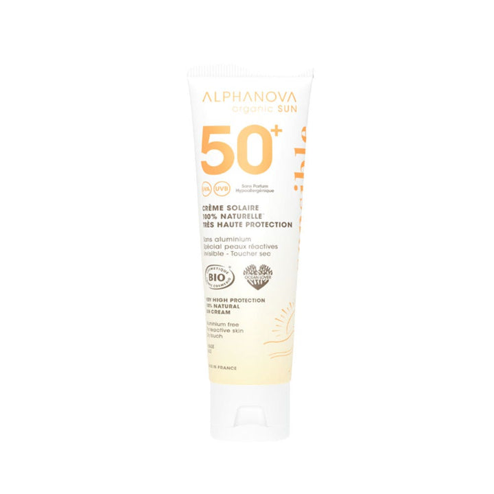 Alphanova Organic Sun SPF50+ sun cream Sensitiv+ 50 g (1.76oz)