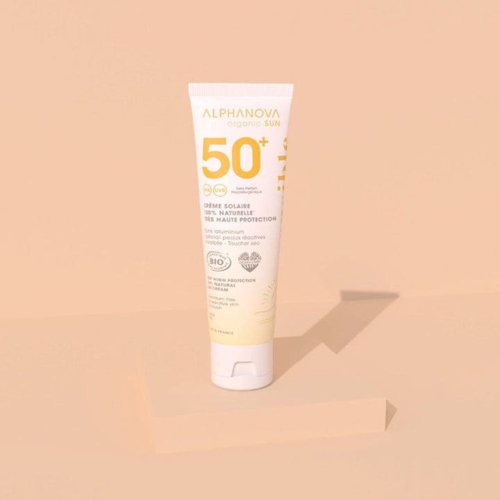 Alphanova Organic Sun SPF50+ sun cream Sensitiv+ 50 g (1.76oz)