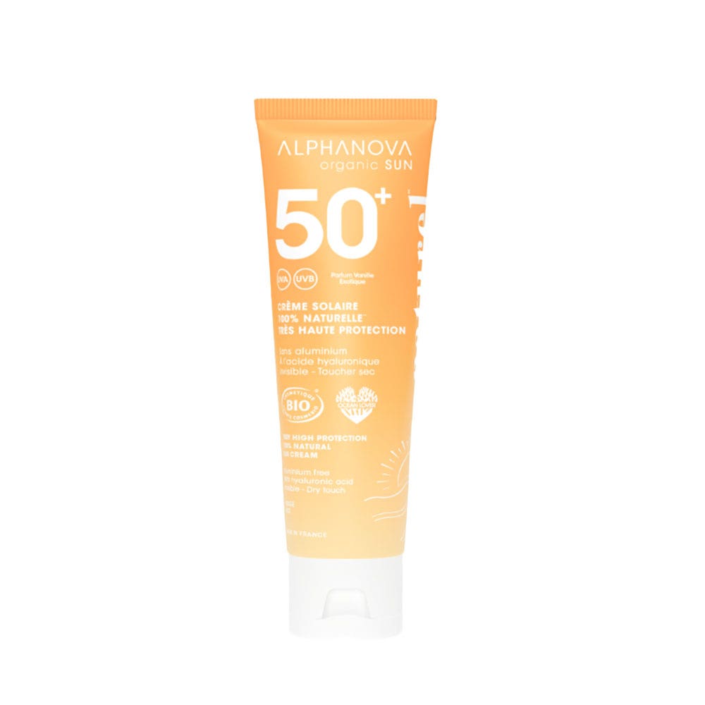 Alphanova Organic Sun Scented SPF50+ Sun Cream 50 g (1.76oz)